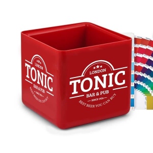 Seau à glace carré (4 litres) - Assortis au Pantone 5