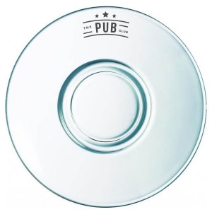 Soucoupe ronde en verre Voluto (14.4cm) 2