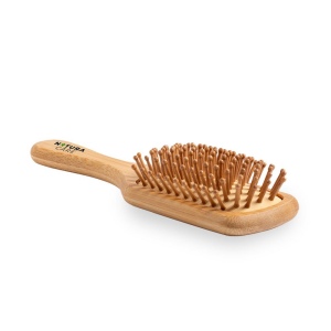 Brosse à cheveux en bambou 5