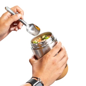Pot à déjeuner en acier inoxydable 4