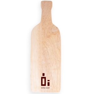 Planche à découper en bois en forme de bouteille (300x100mm) 2