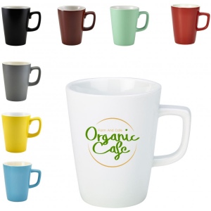 Mug Latte en porcelaine (340ml) - Adapté à la soucoupe C6614 7