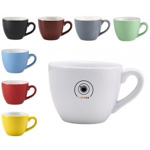 Tasse en porcelaine en forme de bol (90ml) - Convient à la soucoupe C6612 5