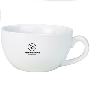 Tasse en porcelaine en forme de bol (340ml) - Convient à la soucoupe C6614 10