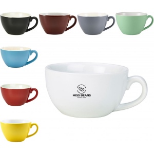 Tasse en porcelaine en forme de bol (340ml) - Convient à la soucoupe C6614 4