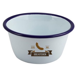 Plat à tarte rond et profond en émail (500ml/17.6oz) 5