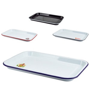 Plateau de service en émail (235x335mm) 3