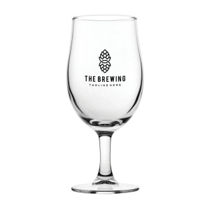 Verre à bière trempé à pied - Pinte (570ml/20oz)