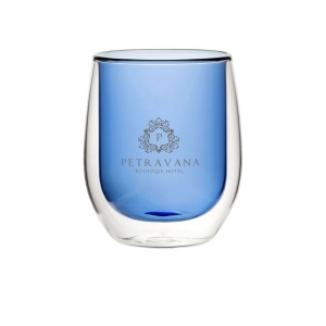Eau à double paroi - bleu, ambre et vert (270 ml) 5