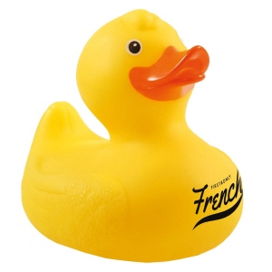 Canard de bain en caoutchouc grinçant * 4
