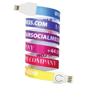 Fabric 2in-1 USB Lanyard Cable 3
