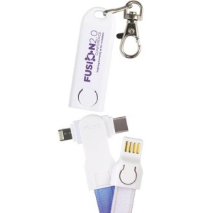 3-in-1 USB Keyring Charging Cables 4