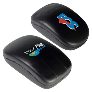 Souris d'ordinateur classique (gris clair et noir) *