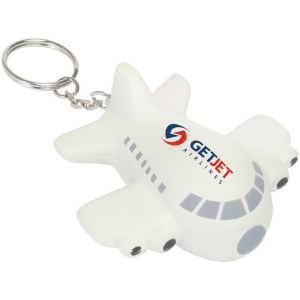 Porte-clés avion anti-stress