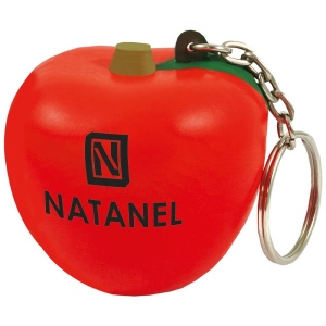 Porte-clés pomme anti-stress 2