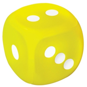 Dés anti-stress (avec points 1-6) 9