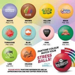 Premium 70mm balle anti-stress * 55
