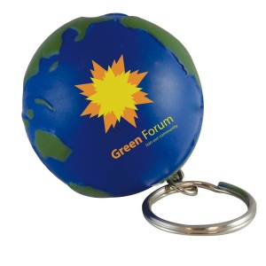 Globe terrestre anti-stress Porte-clés * 2