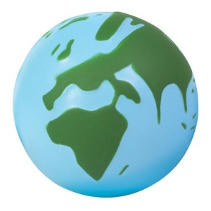 Globe terrestre anti-stress * 4