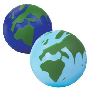 Globe terrestre anti-stress * 6