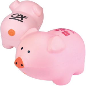 Cochon balle anti-stress * 2