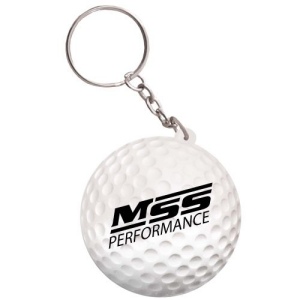 Porte-clés balle de golf anti-stress * 2