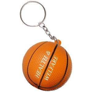 Porte-clés basket-ball anti-stress 2