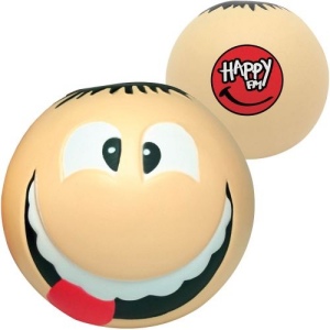 Balle Smiley anti-stress 4