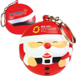 Porte-clés stressé Père Noël *