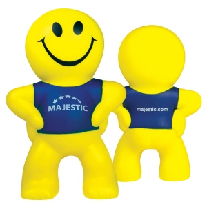 Personnage smiley anti-stress