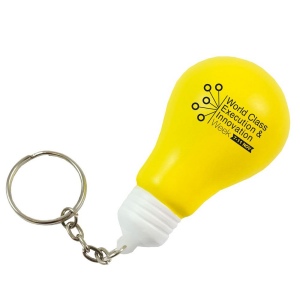 Porte-clés ampoule anti-stress 2
