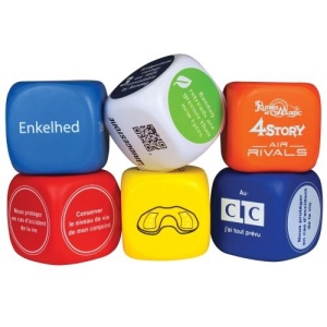 Dés de décision anti-stress (sans points) * 2