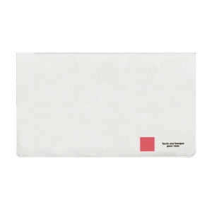 Etui chéquier portefeuille - Gomme unie - Quadri