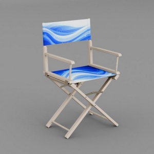 Chaise metteur en scène en bois Kino