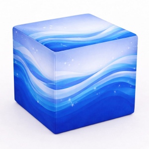 Pouf Cube mousse 50x50x50cm