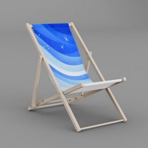 Transat publicitaire en bois Soro