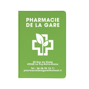 Etui 2 cartes - Gomme unie