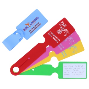 Etiquette bagage "SUN" - Gomme unie 2
