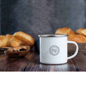 Mug vintage emaille 33cl (+Gravure laser LA21) 6