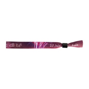 Bracelet ruban polyest sur cde 3