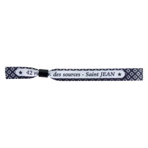 Bracelet ruban polyest sur cde 4
