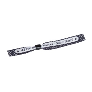 Bracelet ruban polyest sur cde 8