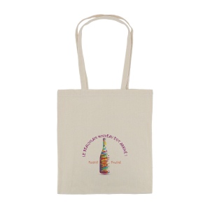 Sac tote bag ecru (+Quadrilaser fond clair QL1) 6