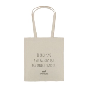 Sac tote bag ecru (+Quadrilaser fond clair QL1) 7