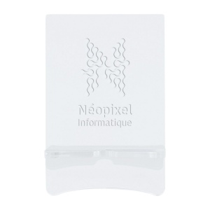 Support telephone pmma recyclé (+Gravure laser LA21)