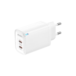 TSUKI - CHARGEUR SECTEUR GaN 45W 2 USB TYPE-C - BLANC
