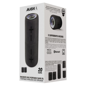 DAIKO - Enceinte magnétique stéréo 2x10W 3