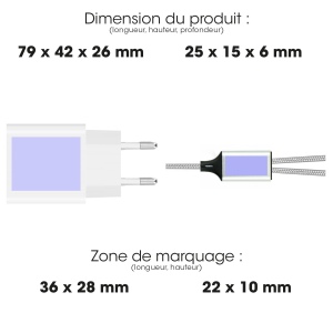 HAKO - KIT ESSENTIEL PRISE + CÂBLE BLANC 2