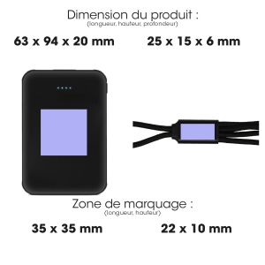 OKAN - KIT ESSENTIEL BATTERIE + CÂBLE NOIR 2