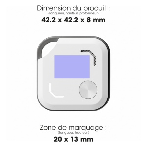 VIBETAG - Tag traceur universel compatible Google & Apple 2